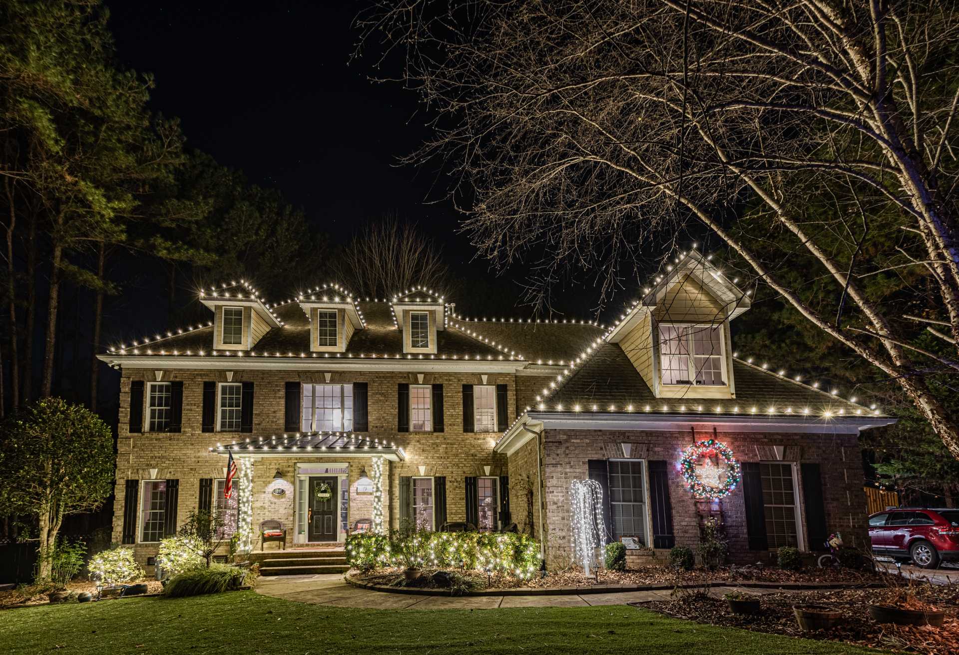Atlanta Christmas light installation by Dreamland