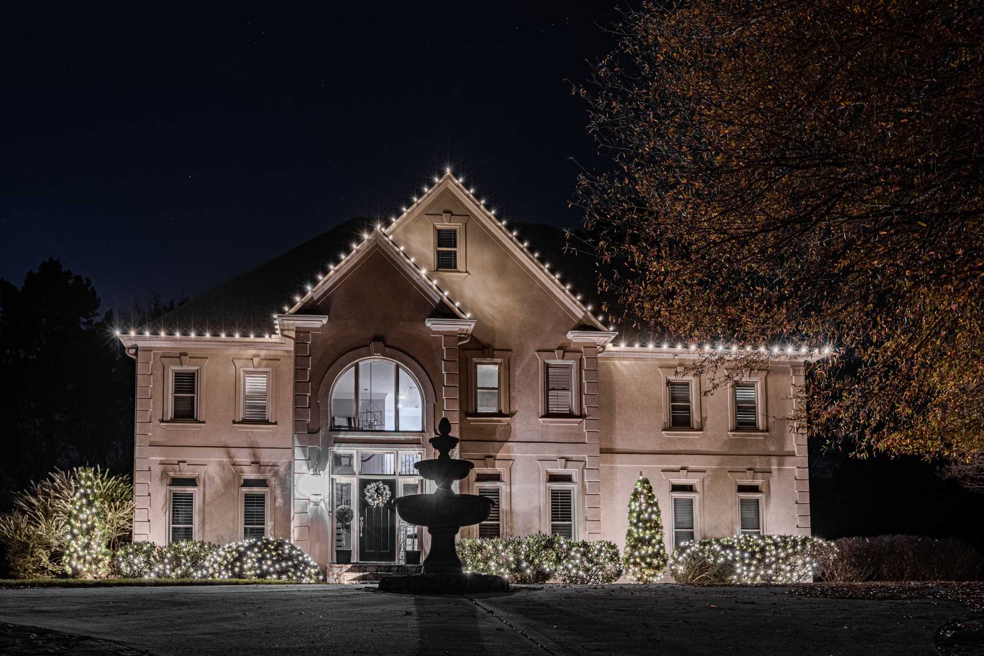 Atlanta Christmas light installation by Dreamland