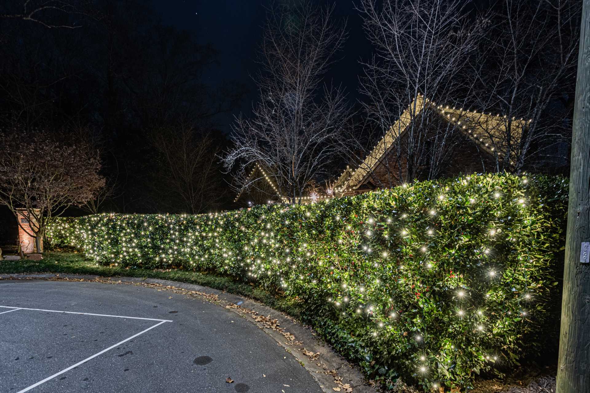 Atlanta Christmas light installation by Dreamland